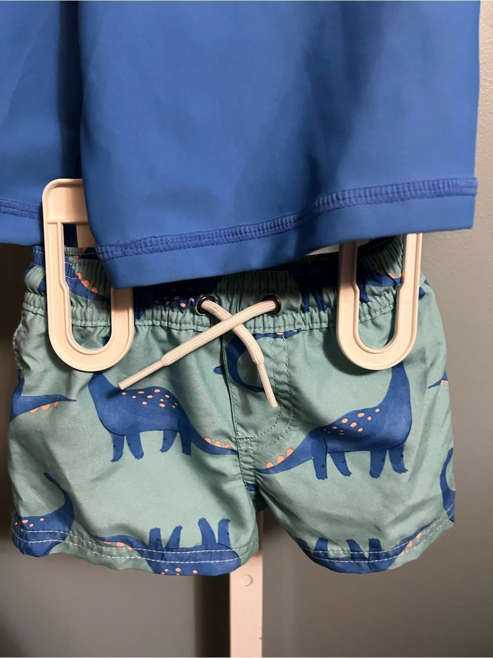 Carter’s Just One You Blue Dinosaur Baby Swim Set NWOT
